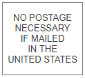 No Postage Necessary if Mailed in the United States